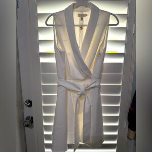 Ted Baker white belted dress